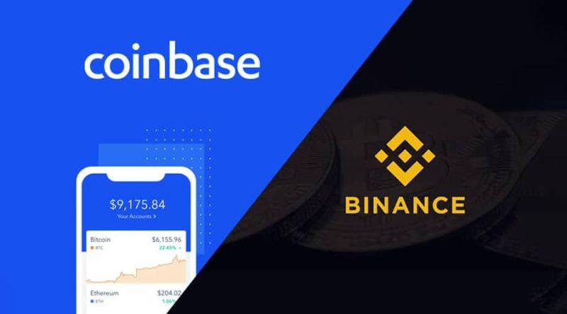Binance coinbase logo